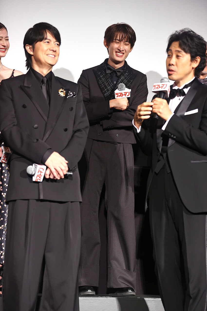 向井康二 大泉洋からSnow Man目黒蓮かばう絶妙“話芸”にシンクロお辞儀!「ラストマン」イベ2