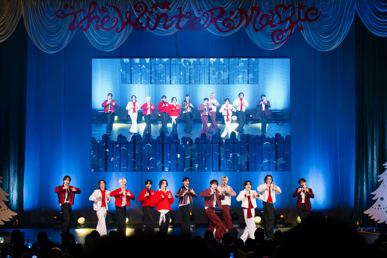 INI『THE WINTER MAGIC』リリースイベント!「U MINE」ライブパフォーマンス初披露など8