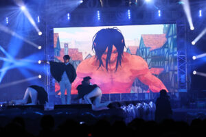 USJ大晦日にKingGnu曲や進撃の巨人『紅蓮の弓矢』など多数楽曲を歌とダンスのステージング6