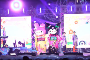 USJ 2026年突入瞬間4000発花火で真昼のような明るさ！クロミ＆マイメロディ艶やか和装パフォーマンス19