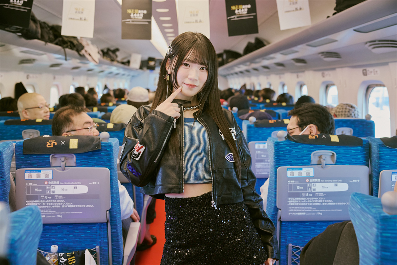 大村杏と河村優愛『SKE48 新幹線全力走行 ~いこーぜ! 衣装展~』公式レポート!車内で華麗に12