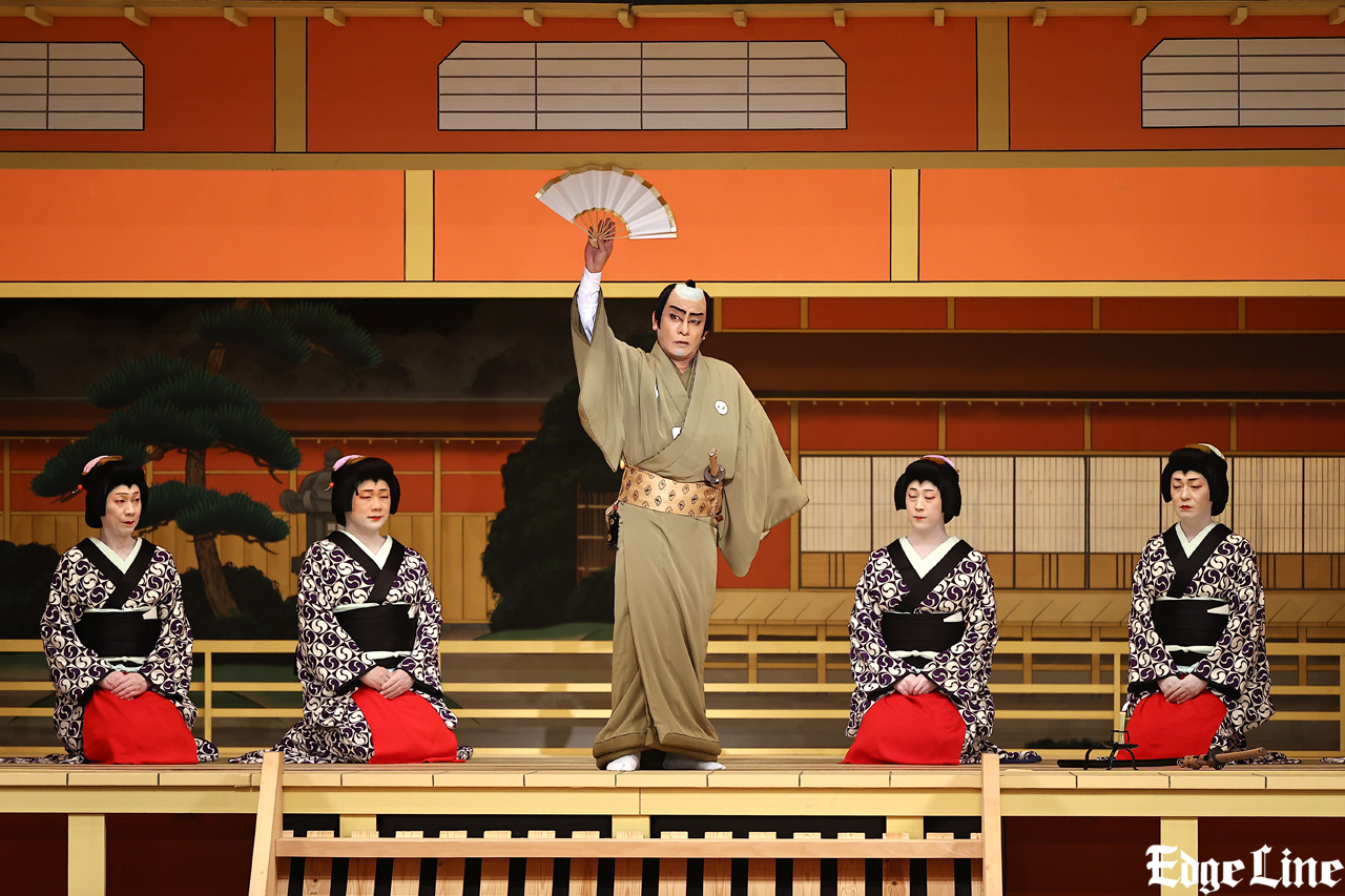 『壽 初春歌舞伎特別公演』夜の部で『仮名手本忠臣蔵』 片岡愛之助迫力の長台詞なども6