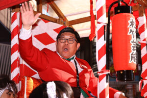 翼和希、オール阪神・巨人、円井わん、福娘ら大阪・ミナミで『宝恵駕行列』 新春賑やかに彩る2