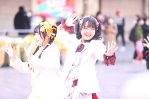 翼和希、オール阪神・巨人、円井わん、福娘ら大阪・ミナミで『宝恵駕行列』 新春賑やかに彩る26