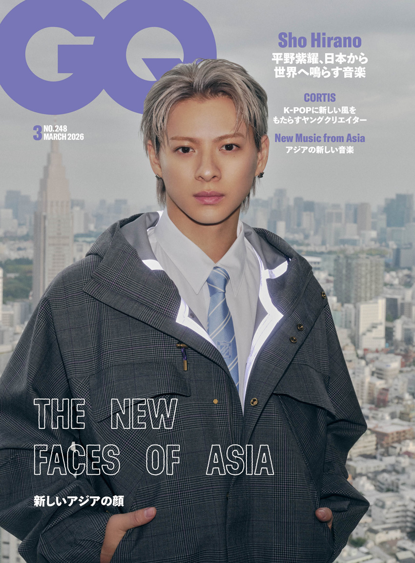 Number_i・平野紫耀 本日発売『GQ JAPAN』3月号表紙に!「“真面目にふざける”」1