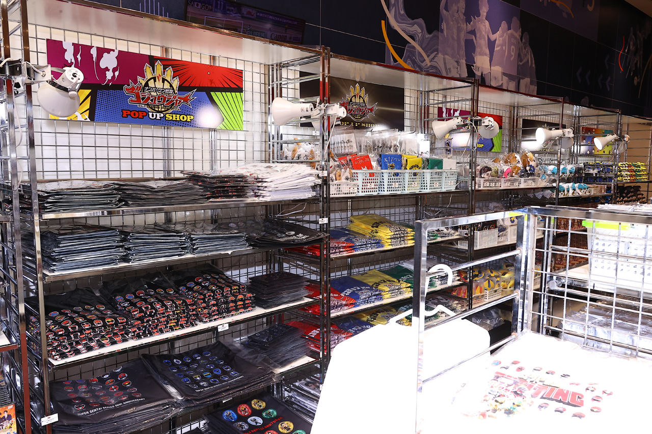 『ナンバーワン戦隊ゴジュウジャーポップアップショップ』Gロッソ限定アイテムなど公開5