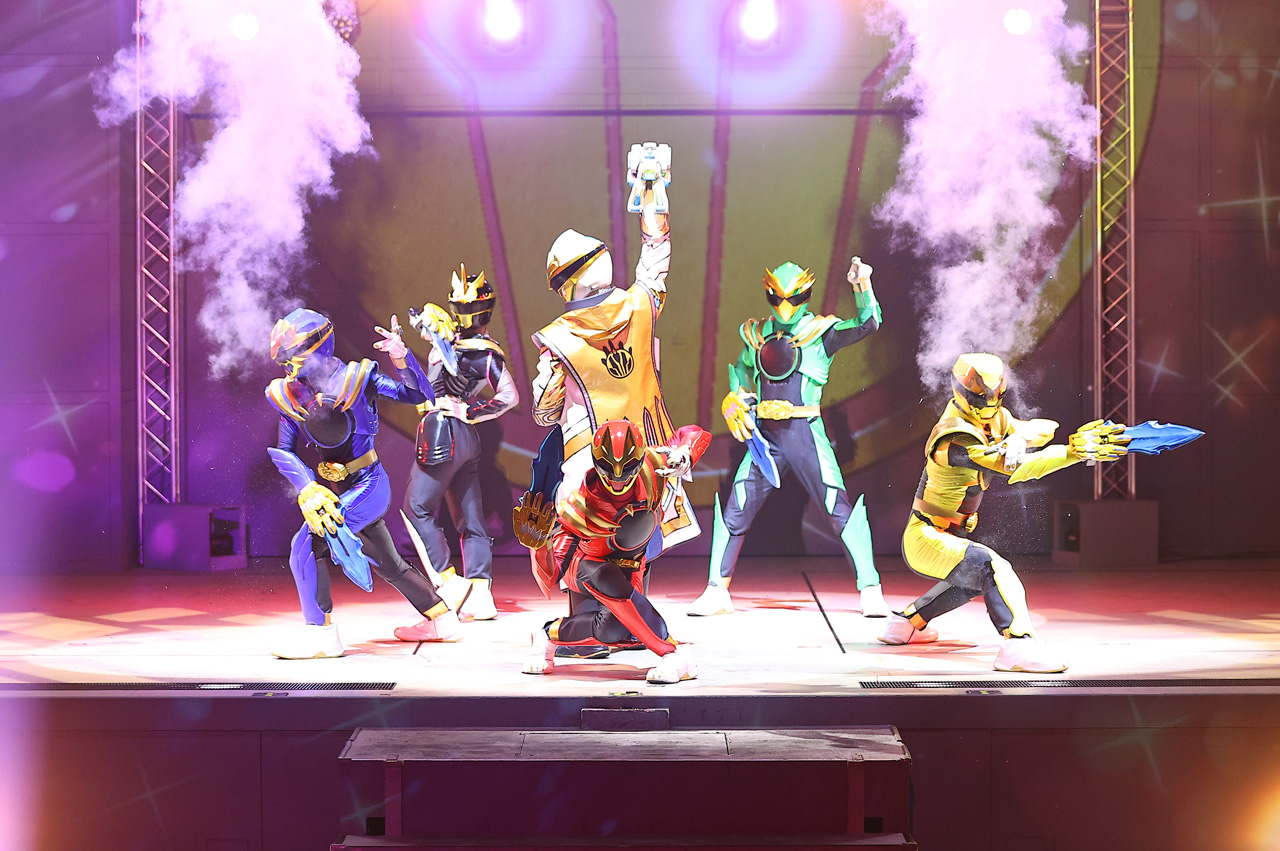 冬野心央、鈴木秀脩ら『ナンバーワン戦隊ゴジュウジャーショー第4弾』公開リハ!8