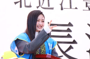 井上和『豊臣兄弟！』縁の地・長浜『長浜招福祭』で坂井真紀、池田鉄洋ら＆地元園児と福豆まき6