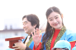 福豆まき「長浜招福祭」開催!『豊臣兄弟!』池田鉄洋、佳久創、井上和ら豆まき4