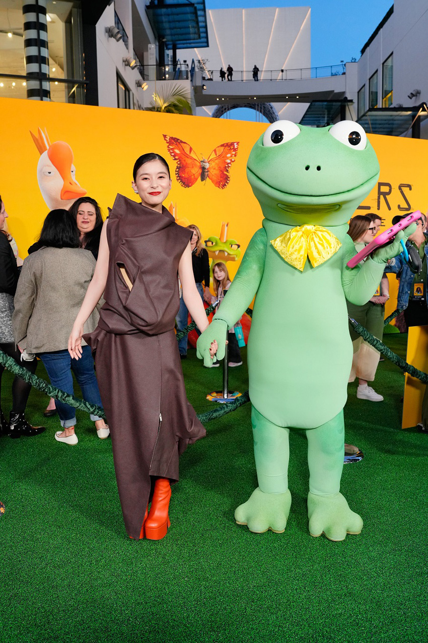 芳根京子 米ロサンゼルス劇場で『私がビーバーになる時』ワールドプレミア!感極まり涙3