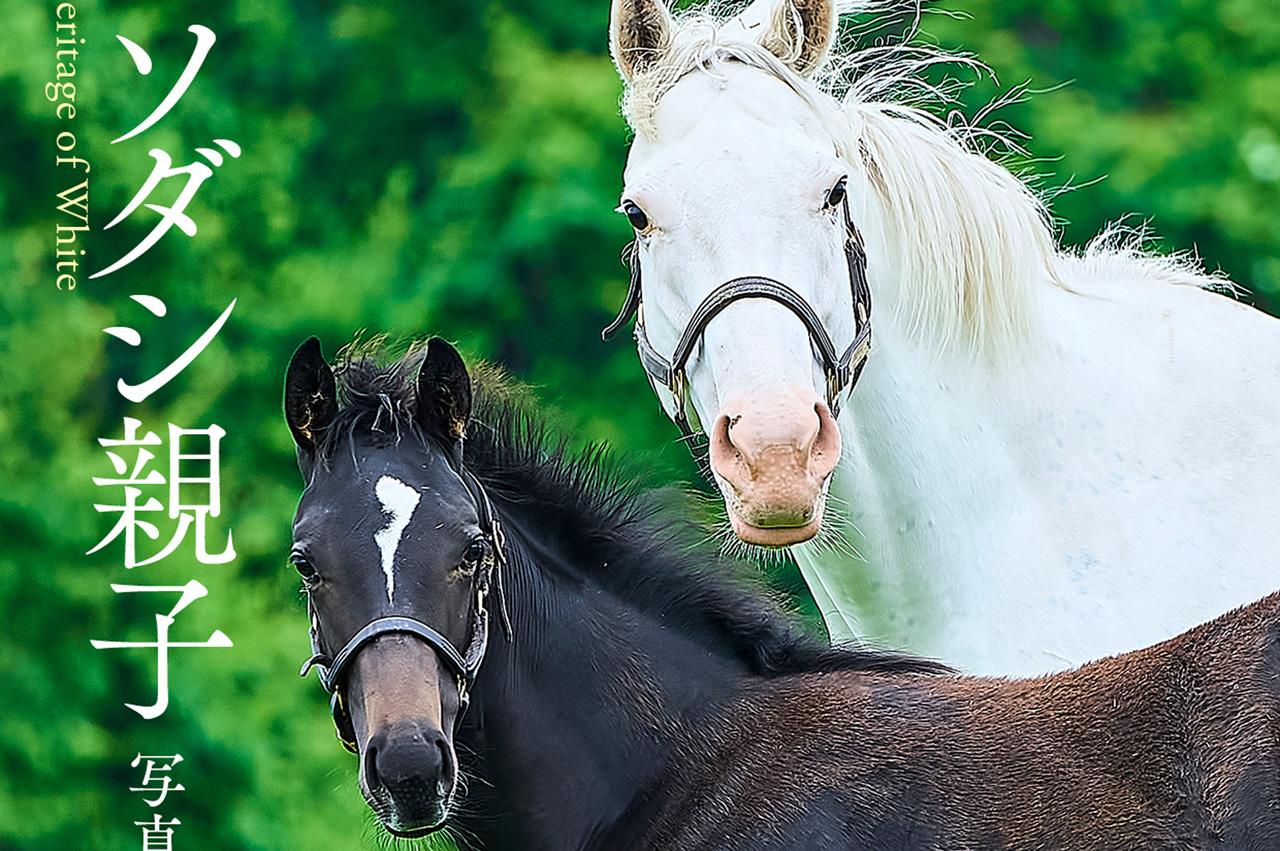 ソダシ親子写真集 Heritage of White」発売へ！イクイノックスとの