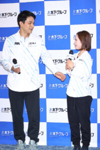 三浦璃来＆木原龍一“りくりゅう”ペア木下グループ本社を表敬訪問！報奨金それぞれ2000万円1