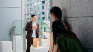 吉沢亮マクドナルド“てりたまファミリー”CM初登場！予想外のハプニングなど撮影レポ15