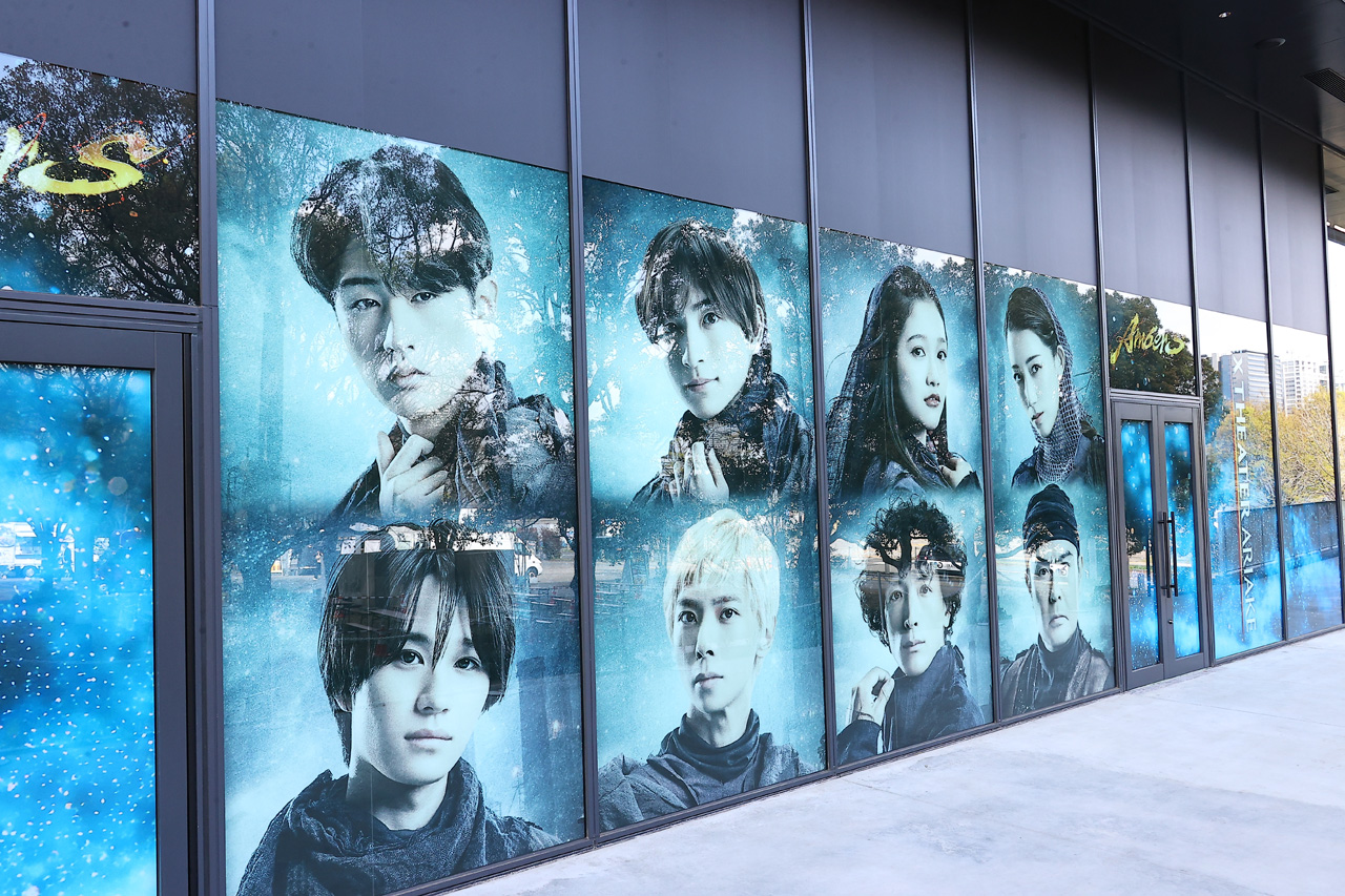 大橋和也、寺西拓人らのTOKYO DREAM PARK巨大パネルお披露目3