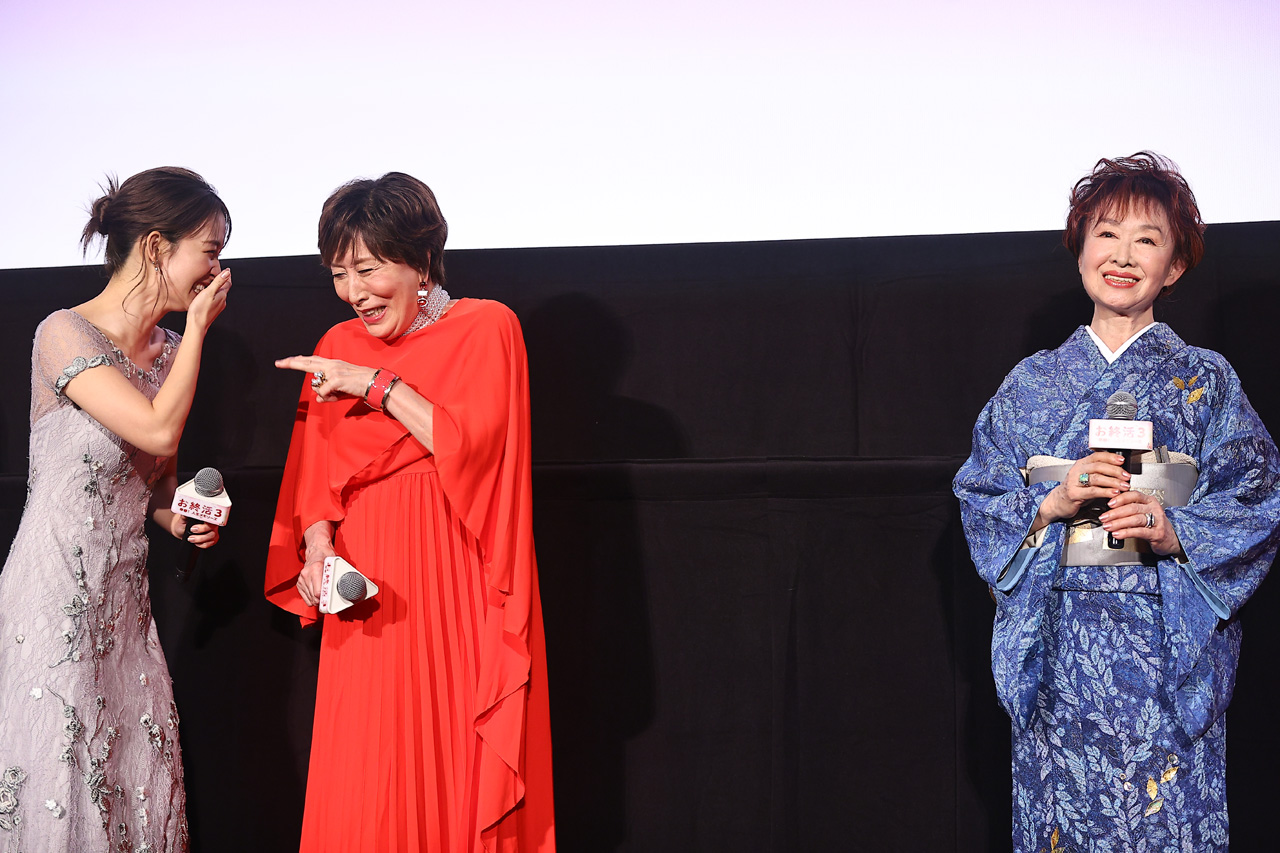 高畑淳子、剛力彩芽ら映画『お終活3』試写会!三田佳子 歯に衣着せぬ「自分にも作品にも期待してなかった」1