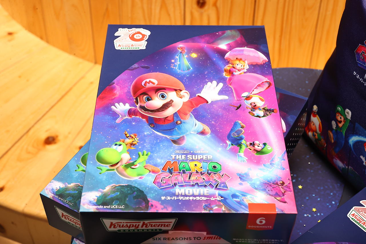 クリスピー・クリーム・ドーナツと映画『ザ・スーパーマリオギャラクシー・ムービー』コラボ10