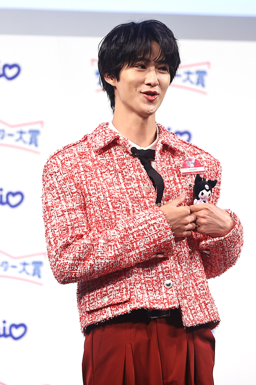 M!LK・曽野舜太、吉田仁人『2026年サンリオキャラクター大賞』開幕イベントに!意識した衣装で“滅”3