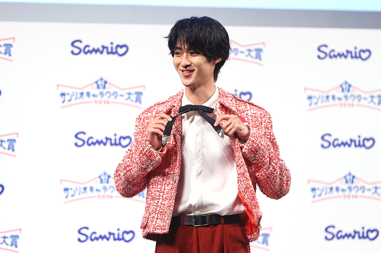 M!LK・曽野舜太、吉田仁人『2026年サンリオキャラクター大賞』開幕イベントに!意識した衣装で“滅”4