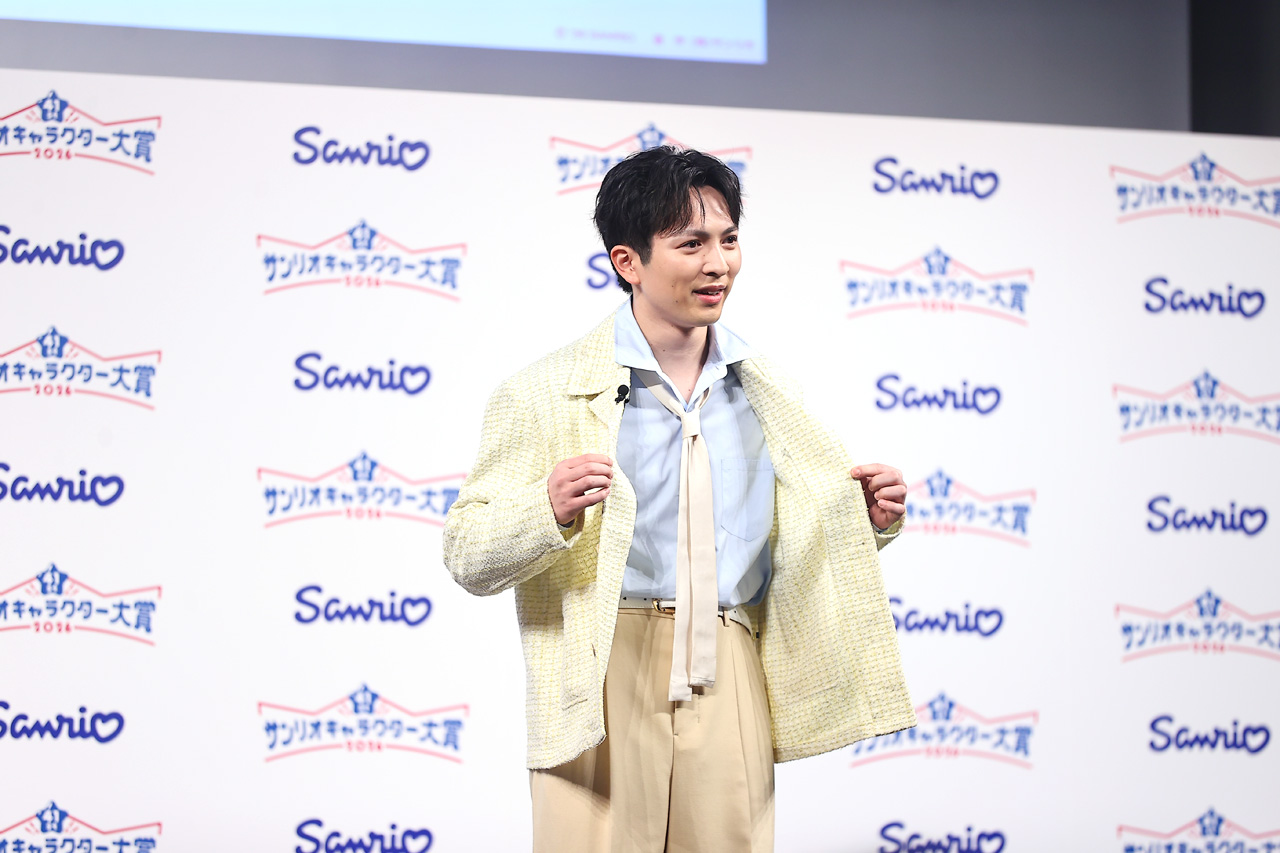 M!LK・曽野舜太、吉田仁人『2026年サンリオキャラクター大賞』開幕イベントに!意識した衣装で“滅”6