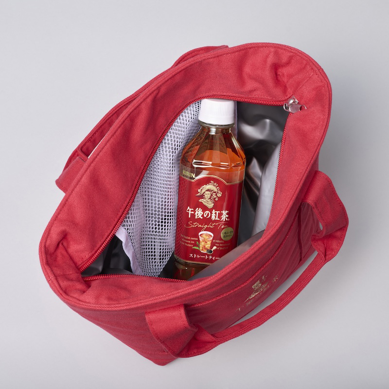 目黒蓮ロゴの『午後の紅茶 春のTo-Go Bagプレゼントキャンペーン』バッグ新画像公開3