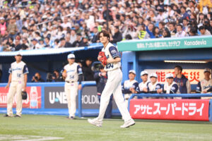 宮野真守 神宮球場の応援団に感動！ノーバン成功したからマリオジャンプだった？【囲み会見ほぼ全文】17