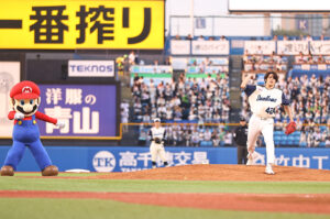 宮野真守 神宮球場の応援団に感動！ノーバン成功したからマリオジャンプだった？【囲み会見ほぼ全文】21