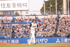 宮野真守 神宮球場の応援団に感動！ノーバン成功したからマリオジャンプだった？【囲み会見ほぼ全文】28