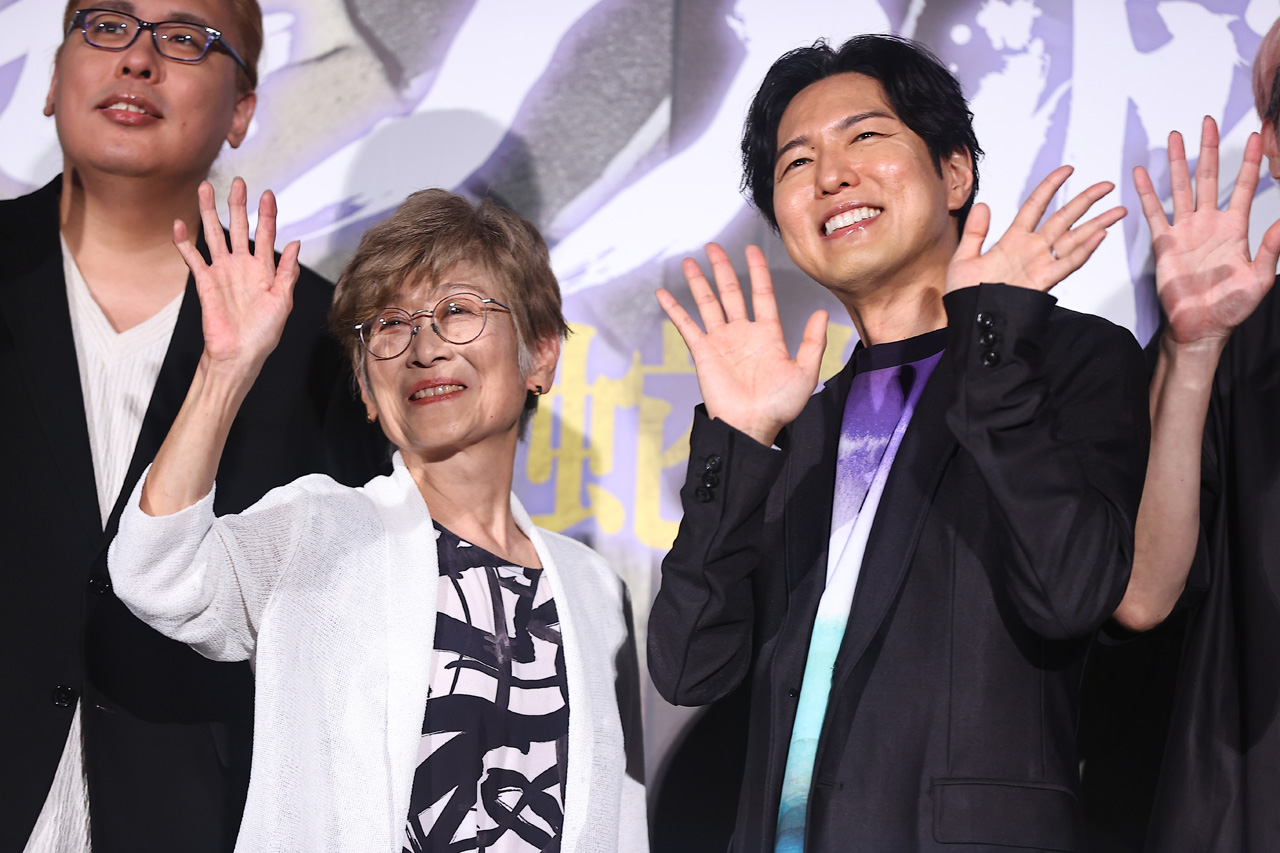榊原良子お茶目さ爆発姿連発!『劇場版モノノ怪』収録後「寝込みました」に中村健治総監督恐縮7