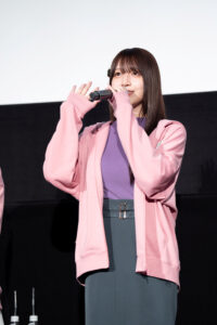 花宮初奈“ラブライブ！”発言に進藤あまね＆三宅美羽地団駄！映画蓮ノ空舞台挨拶 佐々木琴子、月音こなフォーカス5