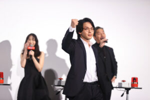 中村倫也“ムロツヨシ”出題前に正解で場内騒然！「No more 映画泥棒」ポーズから真摯さまで変幻自在7