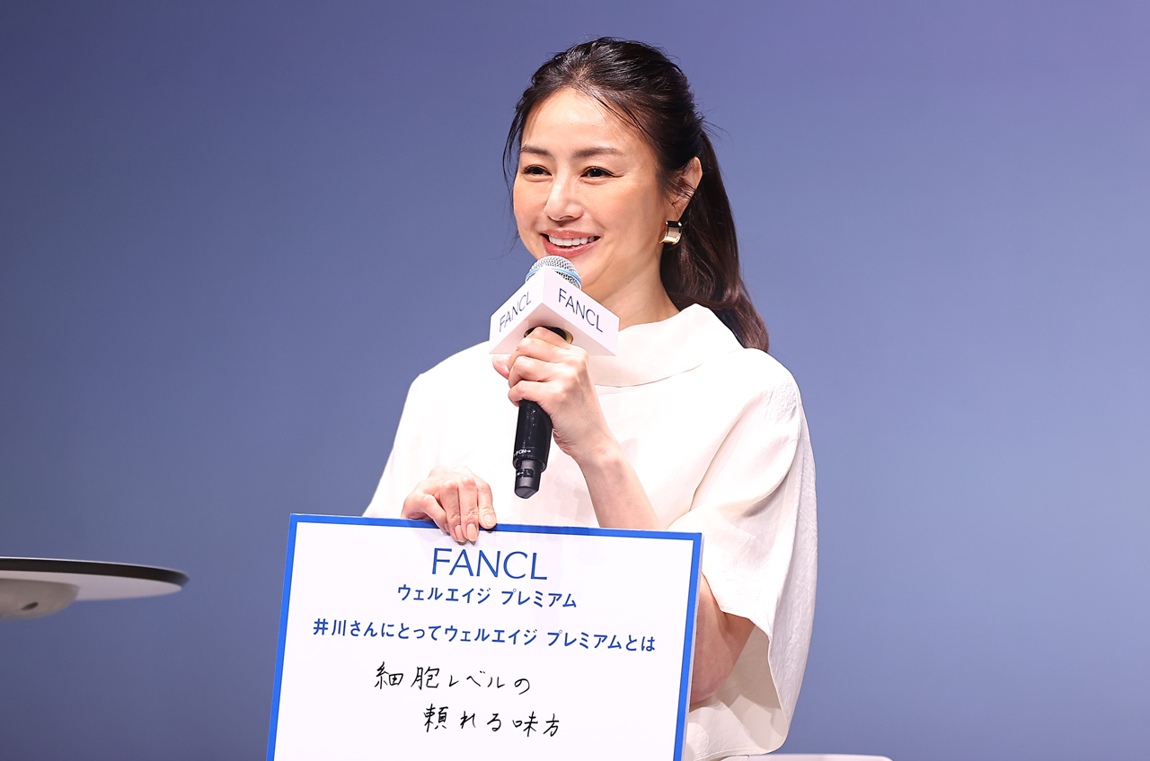 井川遥 健康秘訣は30年ジムで「結構ハードにやっています」!歳を重ねることへの思い披露3