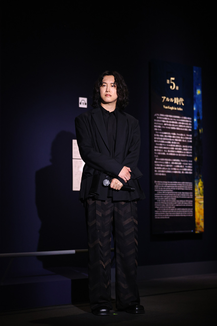 キタニタツヤ上野の森美術館『大ゴッホ展 夜のカフェテラス』来場!『肺魚』へ込めた想い解説2