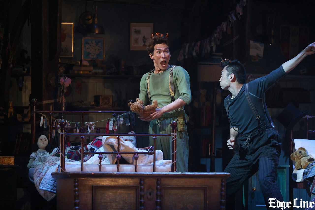渡辺翔太『ウェンディ&ピーターパン』ゲネプロでフライングに殺陣など身体能力高さで魅せる14