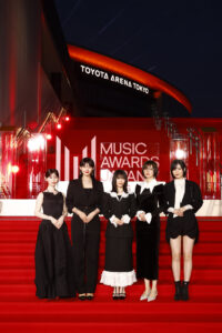 櫻坂46・山崎天、藤吉夏鈴、森田ひかる、的野美青、山下瞳月「MUSIC AWARDS JAPAN 2026」レッドカーペットに20