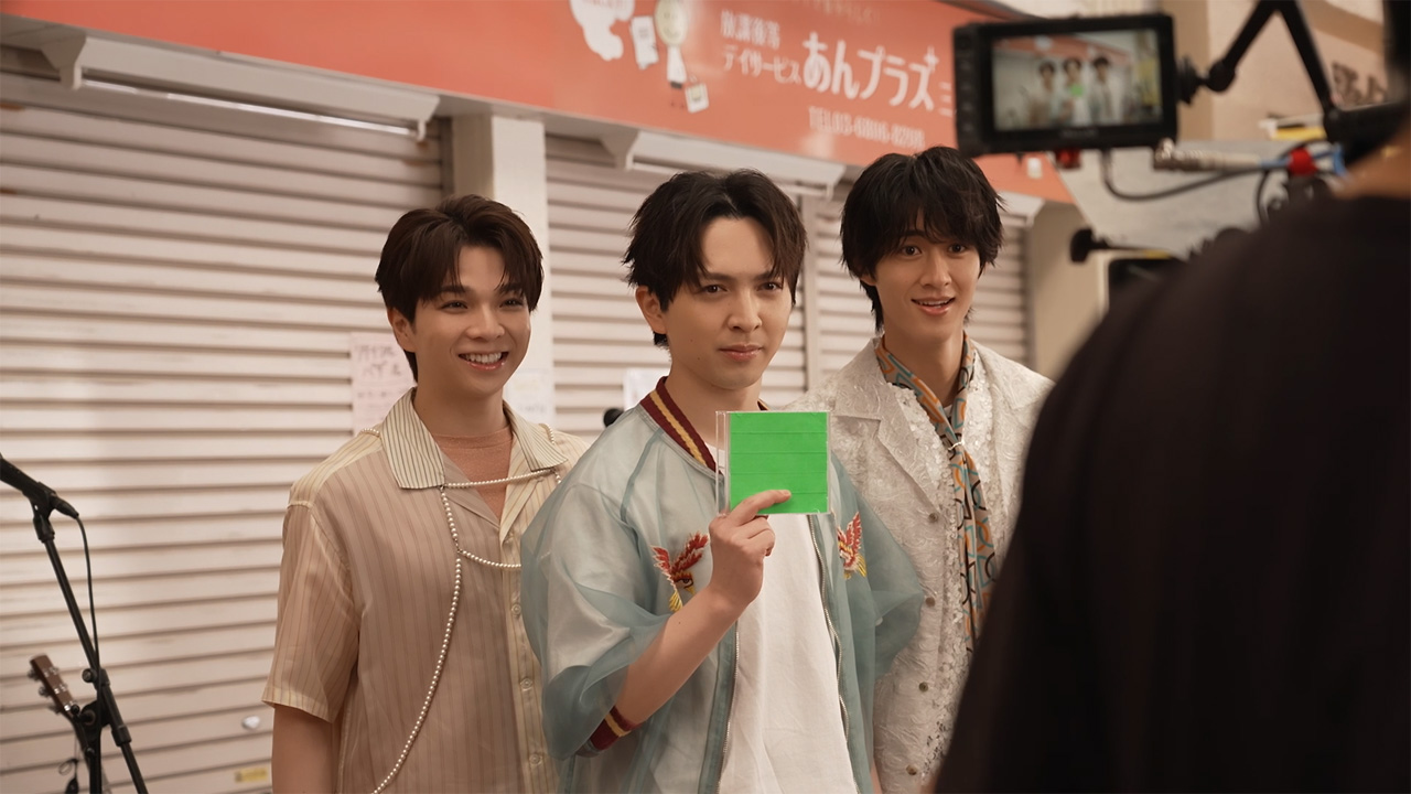M!LK・塩﨑太智、曽野舜太、吉田仁人サマージャンボCM登場でCD手売り!キャンペーンで招き猫にも20