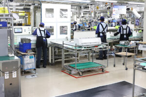 パナソニックHVAC & CC草津のエアコン工場メディア向けに一部公開 部品と需要の現況説明33