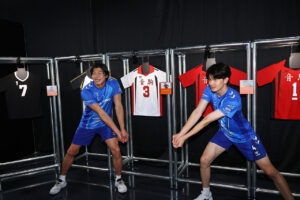 清水邦広氏、金田晃太朗選手が語るバレーボールと『ハイキュー!!』！『ハイキュー!! オン ザ コート』体験14