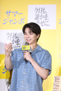 M!LK・塩﨑太智、曽野舜太、吉田仁人 招き猫グッズに大興奮！サマージャンボイベ登場6