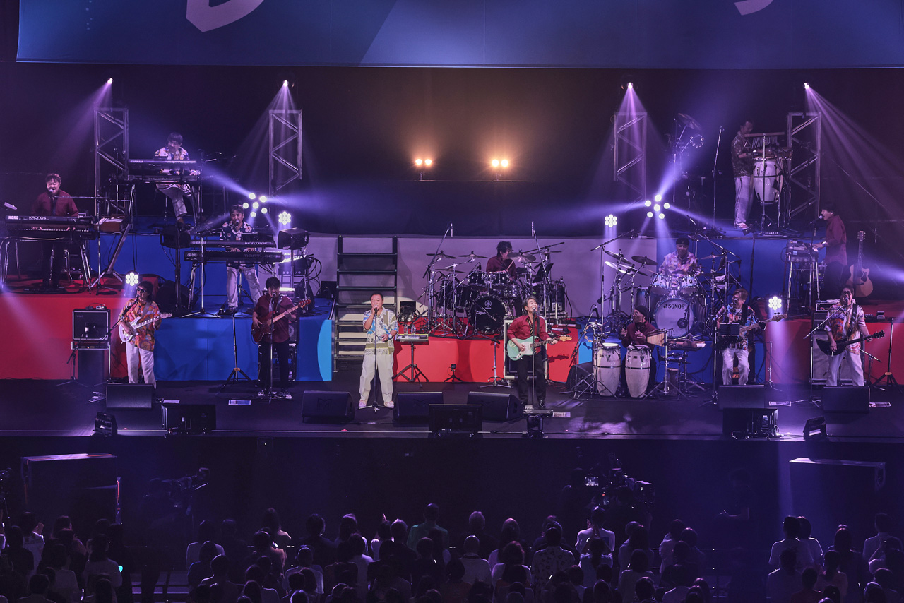 スターダスト☆レビューと杉山清貴&オメガトライブ『YOKOHAMA NIGHT GROOVE ! アレレのぱんちょす !!』開催4
