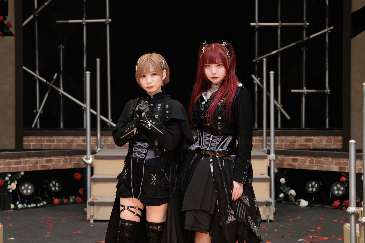 モモコグミカンパニー&藍染カレンW主演「女王ステ」新章『不滅部隊編』第1作『Rose』公式レポート2