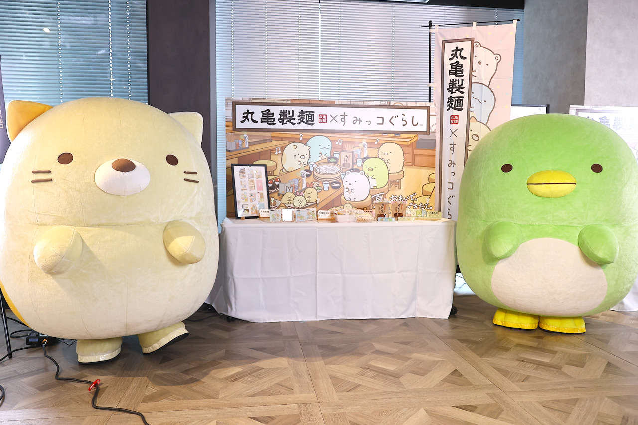丸亀製麺×すみっコぐらし キャンペーン7月14日から!コラボ理由や『まるっとワクワクうどんBOX』発売9