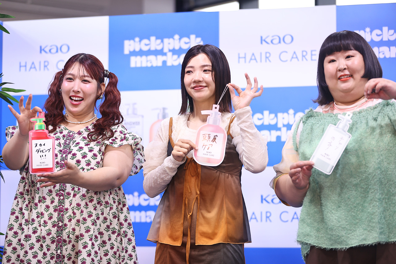 3時のヒロイン原宿『pick pick market presented by KAO HAIR CARE』来店で“爆買い”3