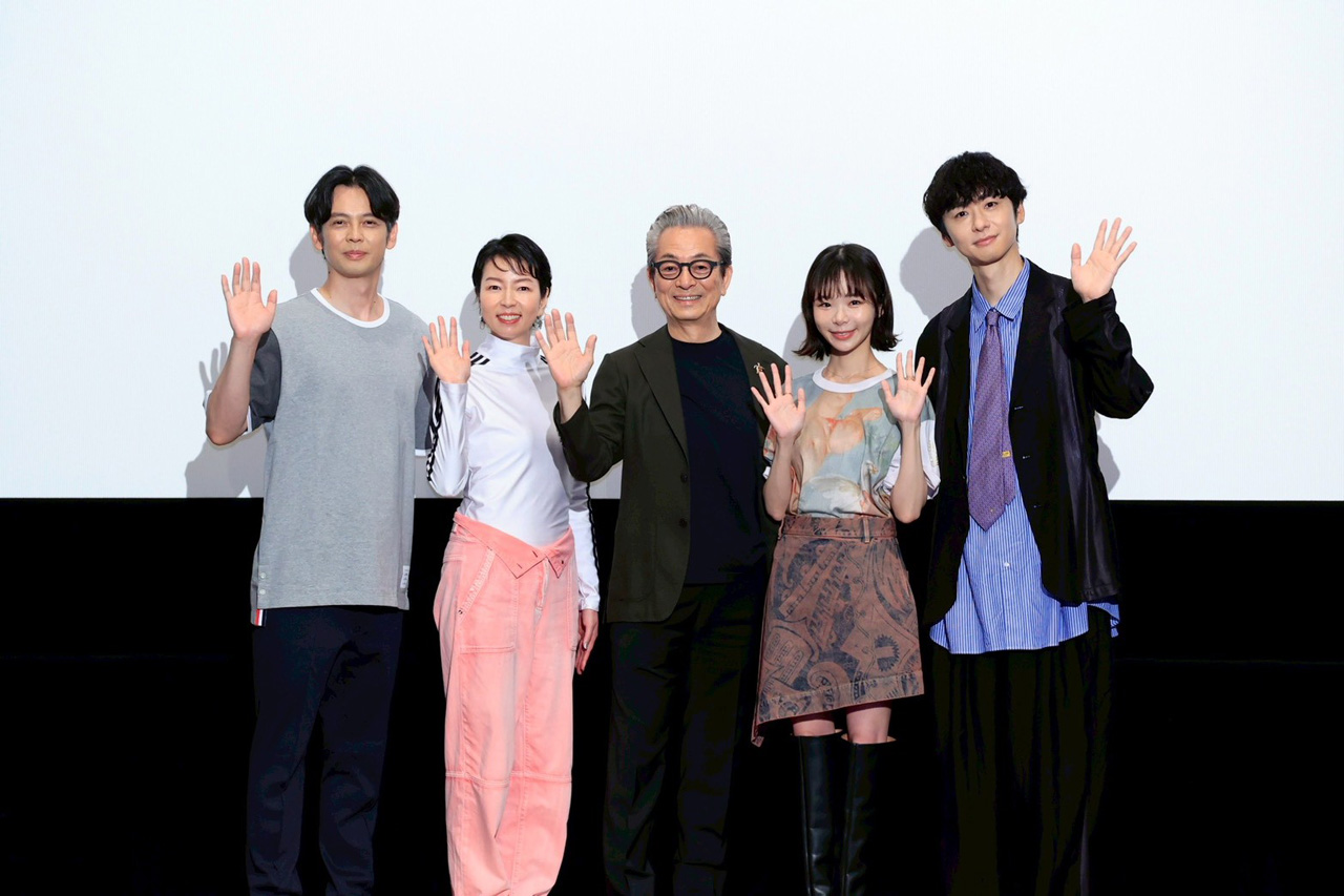 水谷豊監督 菜葉菜、河相我聞、趣里、橋本淳と映画『Piccola felicita』初日!公式レポート6