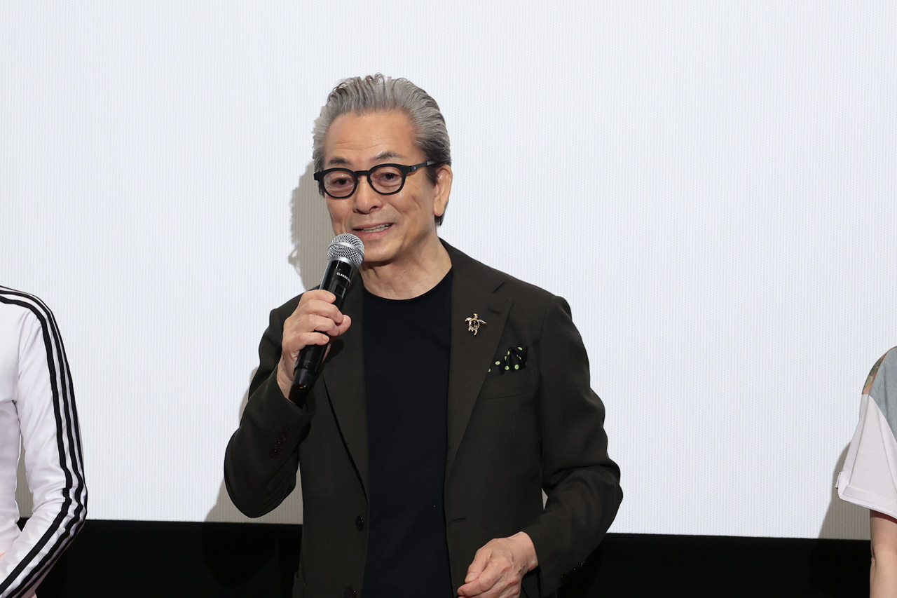 水谷豊監督 菜葉菜、河相我聞、趣里、橋本淳と映画『Piccola felicita』初日!公式レポート7