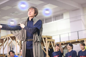 王騎役・山口祐一郎 高野洸へリテイクや三浦宏規のけぞりに笑顔!舞台『キングダムⅡ-継承-』会見8