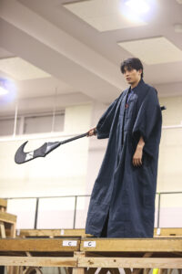 王騎役・山口祐一郎 高野洸へリテイクや三浦宏規のけぞりに笑顔!舞台『キングダムⅡ-継承-』会見16