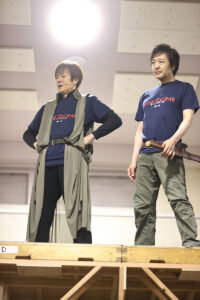 王騎役・山口祐一郎 高野洸へリテイクや三浦宏規のけぞりに笑顔!舞台『キングダムⅡ-継承-』会見20