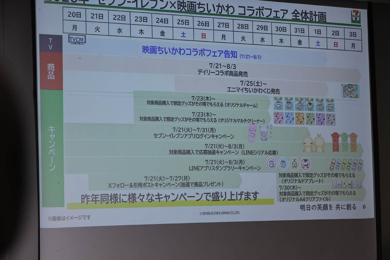 映画ちいかわとセブン-イレブンコラボで10商品発売!「島」をテーマに劇中イメージ17