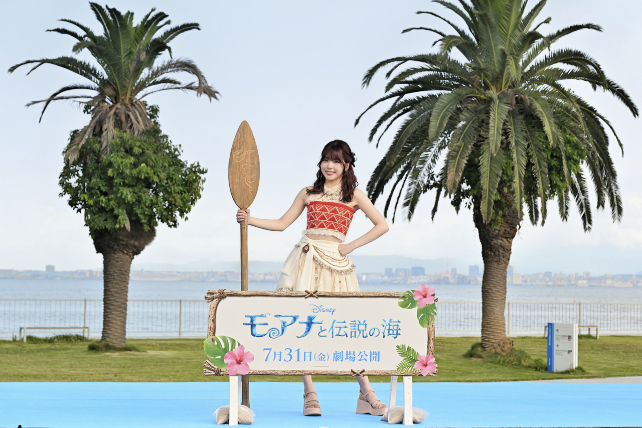 ME:I・TSUZUMI福岡・国営海の中道海浜公園で『モアナと伝説の海』イベ!「何度も救われました」というもの1
