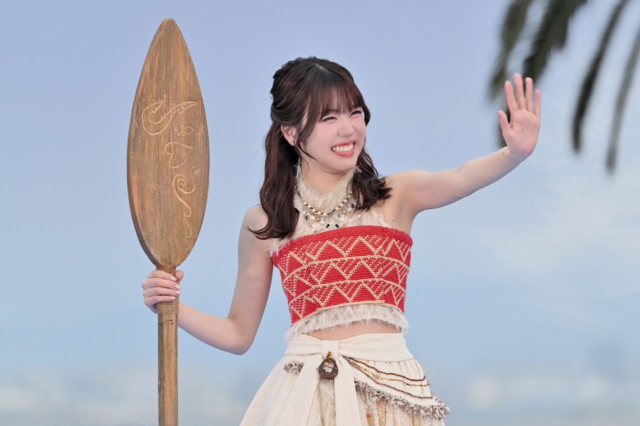 ME:I・TSUZUMI福岡・国営海の中道海浜公園で『モアナと伝説の海』イベ!「何度も救われました」というもの5